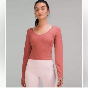 Lululemon Align Long Sleeve Briar Rose